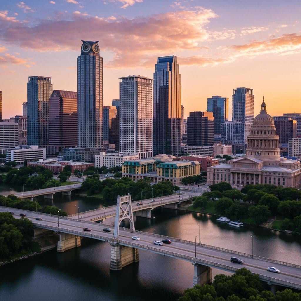 Austin, TX city view