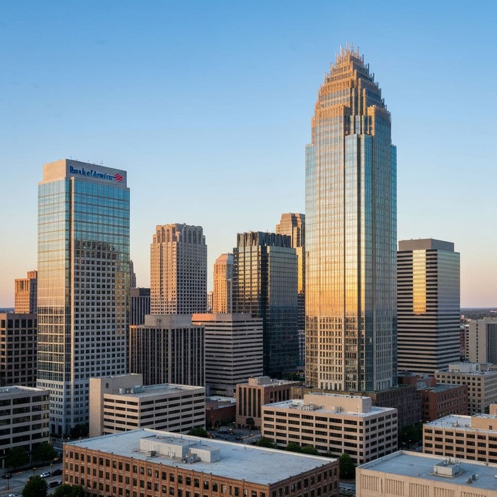 Charlotte, NC city view